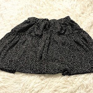 SHEIN XL pull on, polka dot skirt